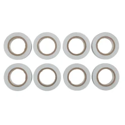 Draper Expert Insulation Tape to BSEN60454/Type2, 10m x 19mm, White (Pack of 8)