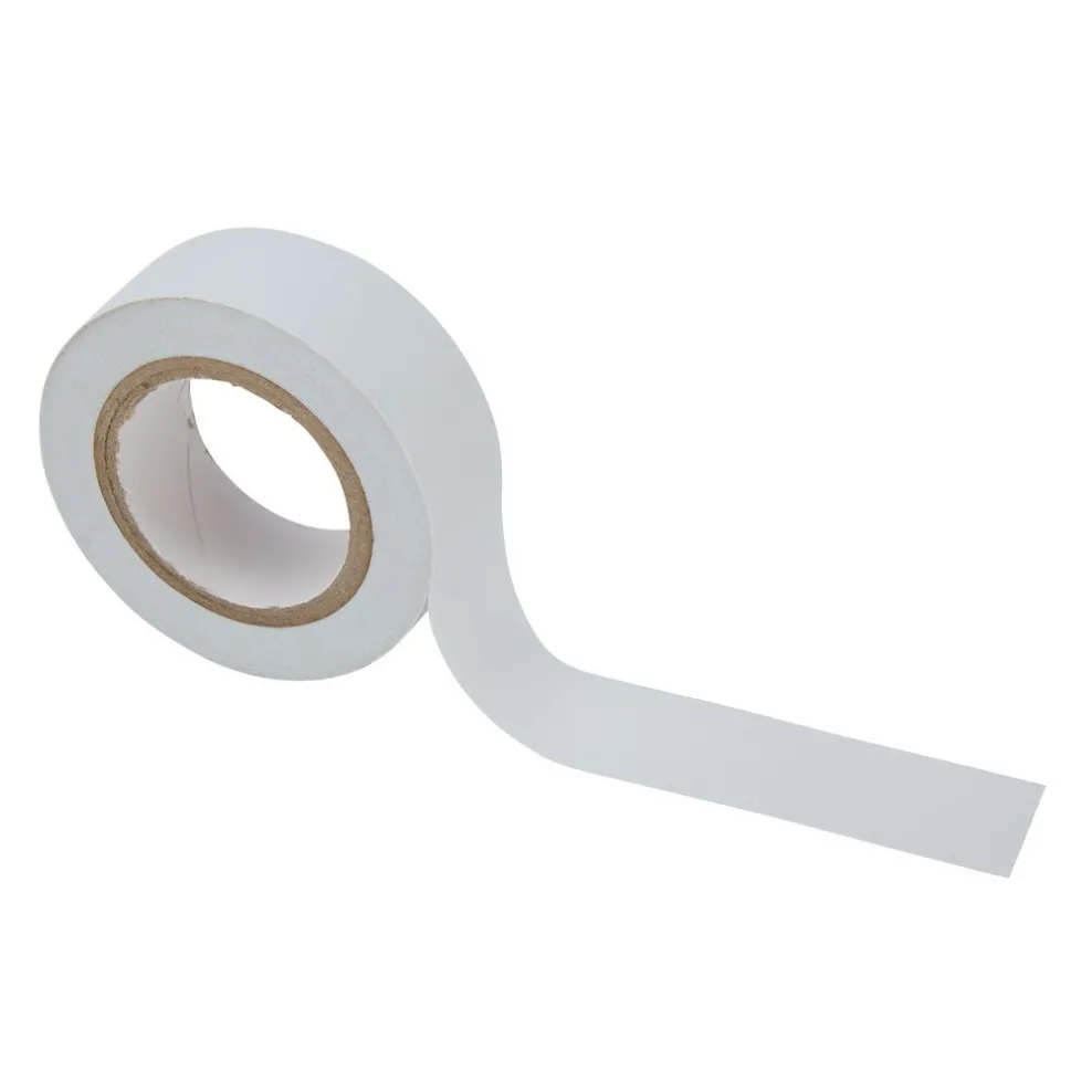 Draper Expert Insulation Tape to BSEN60454/Type2, 10m x 19mm, White (Pack of 8)