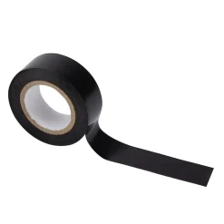 Draper Expert Insulation Tape, 10m x 19mm, Black (Pack of 8)