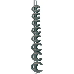 Draper Expert Metric Crow Foot Spanner Set on a Metal Rail, 3/8