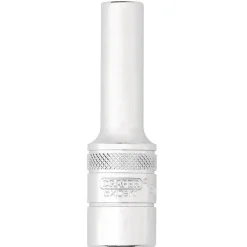 Draper Expert Metric Deep Socket, 1/2" Sq. Dr.,Polished Chrome, 8mm