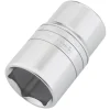 Draper Expert Metric Deep Socket, 1/2" Sq. Dr., Micro Satin Chrome, 36mm