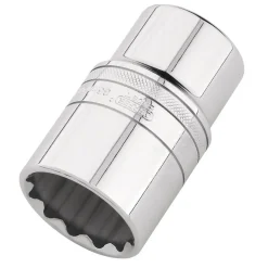 Draper Expert Metric Deep Socket, 1/2" Sq. Dr., Polished Chrome, 36mm
