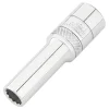 Draper Expert Metric Deep Socket, 1/2" Sq. Dr.,Polished Chrome, 11mm