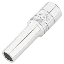 Draper Expert Metric Deep Socket, 1/2" Sq. Dr.,Polished Chrome, 11mm
