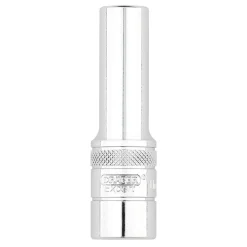 Draper Expert Metric Deep Socket, 1/2" Sq. Dr.,Polished Chrome, 11mm