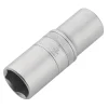 Draper Expert Metric Deep Socket, 1/2" Sq. Dr., Micro Satin Chrome, 21mm