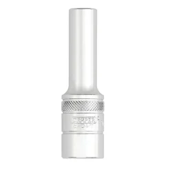 Draper Expert Metric Deep Socket, 1/2" Sq. Dr.,Polished Chrome, 9mm