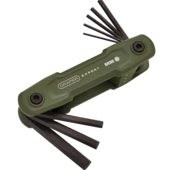 Draper Expert Metric Folding Hex Key Set (8 Piece)