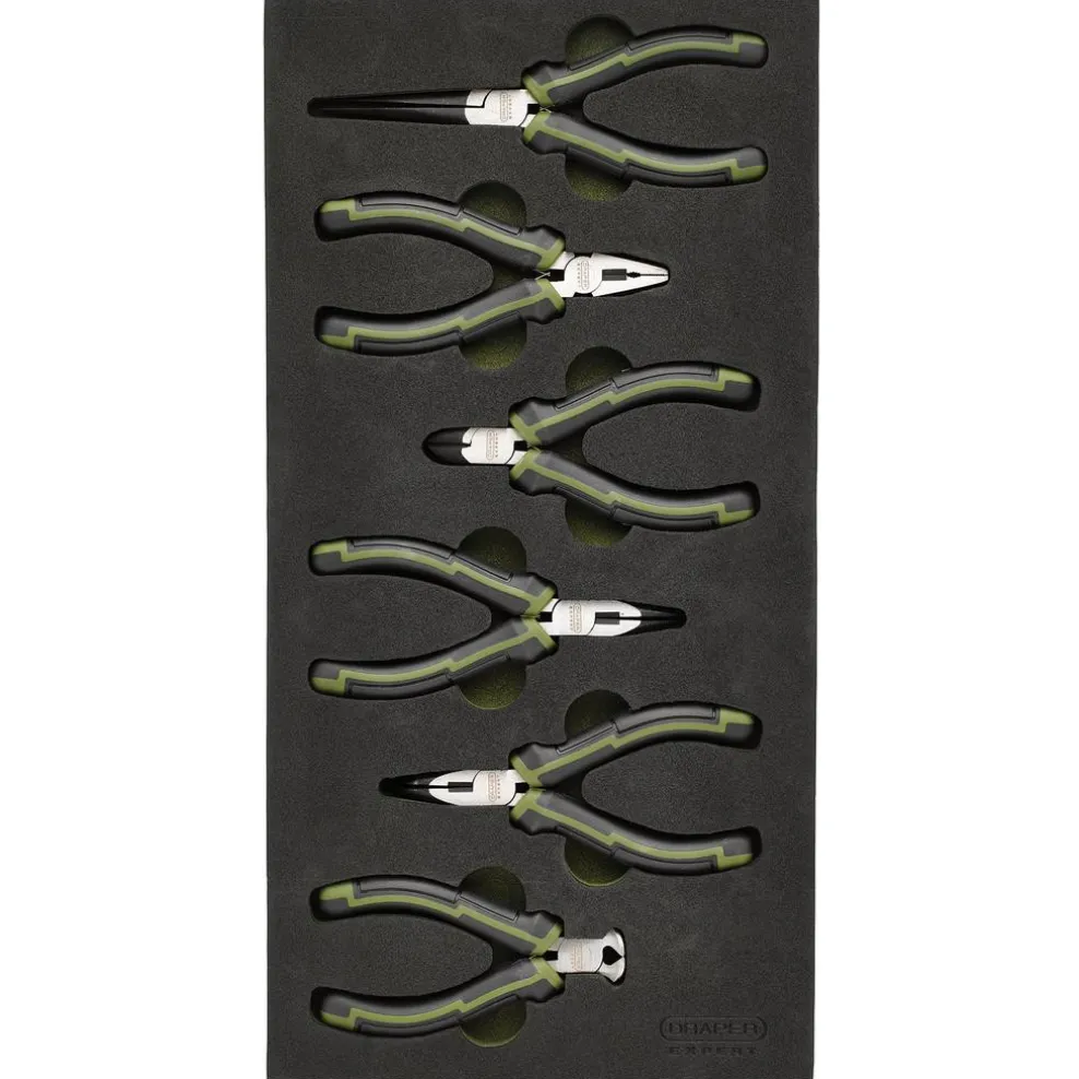 Draper Expert Mini Pliers Set in EVA Foam Tray (6 Piece)