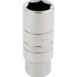 Draper Expert 12mm Thread 6 Point Spark Plug Socket, 3/8" Sq. Dr., 18mm
