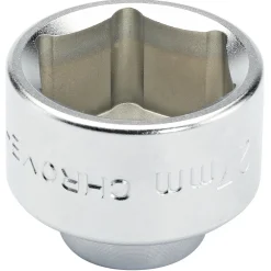 Draper Expert Oil Filter Cap Socket, 3/8" Sq. Dr., 27mm