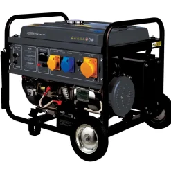 Draper Expert Petrol Generator with Wheels, 4000W