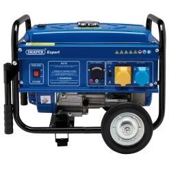 Draper Expert Petrol Generator with Wheels, 2500W