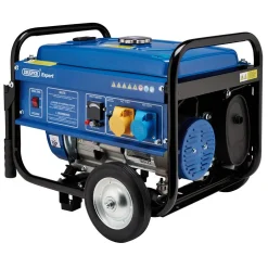 Draper Expert Petrol Generator with Wheels, 2500W