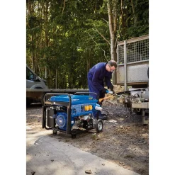 Draper Expert Petrol Generator with Wheels, 6000W