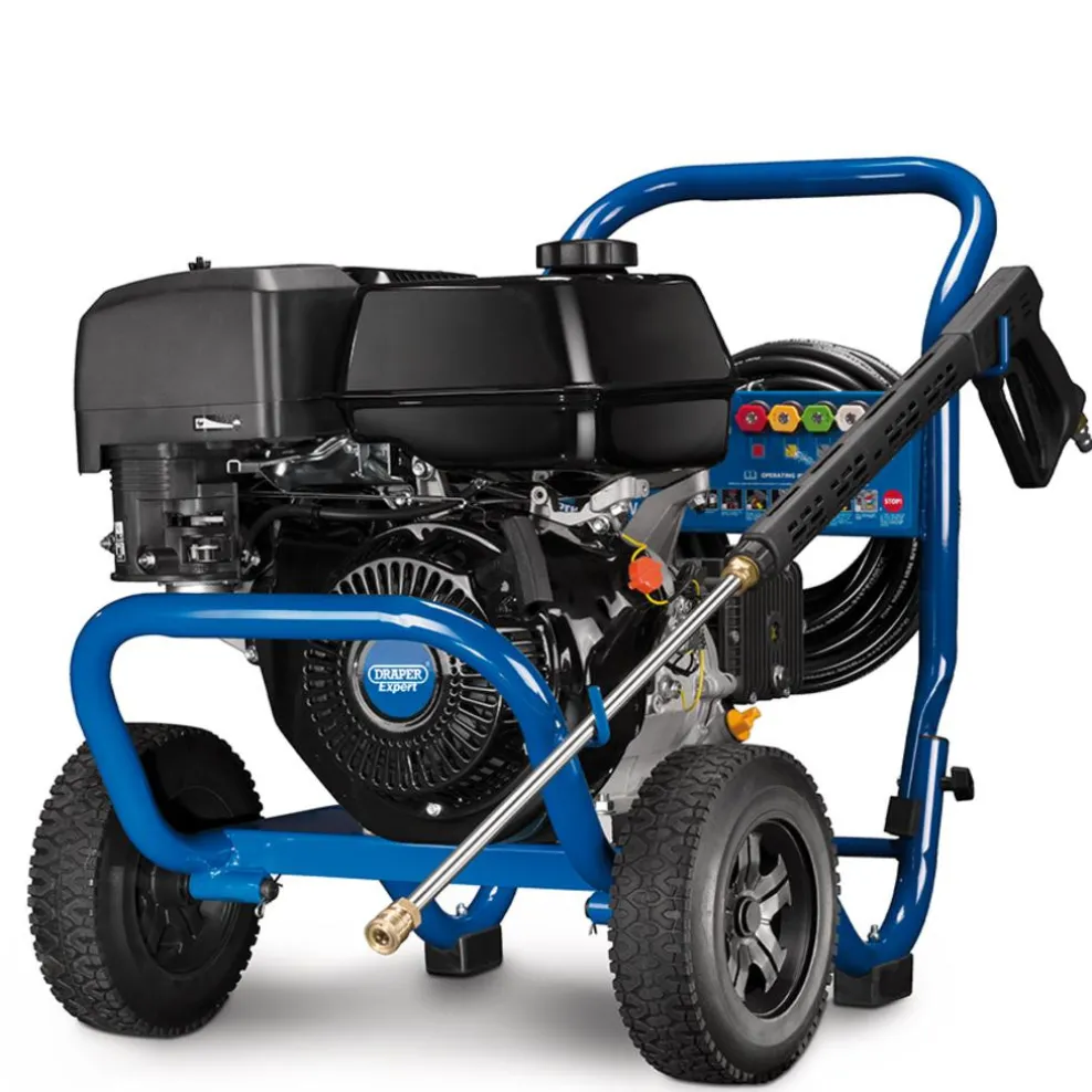Draper Expert Petrol Pressure Washer, 13Hp