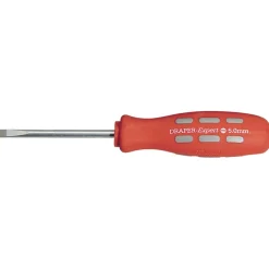 Draper Expert Plain Slot Parallel Tip Mechanics Screwdriver, 75 x 5mm (Sold Loose)