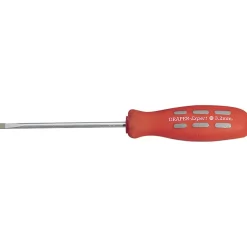 Draper Expert Plain Slot Parallel Tip Mechanics Screwdriver, 100 x 3.2mm (Sold Loose)