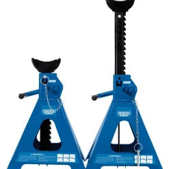 Draper Expert Pneumatic Rise Ratcheting Axle Stands, 5 Tonne (Pair)