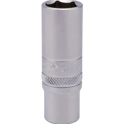 Draper Expert 6 Point Deep Socket, 1/4" Sq. Dr., 12mm