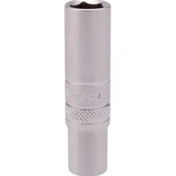 Draper Expert 6 Point Deep Socket, 1/4" Sq. Dr., 9mm