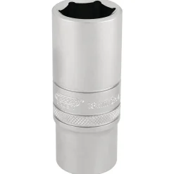 Draper Expert 6 Point Deep Socket, 3/8" Sq. Dr., 18mm