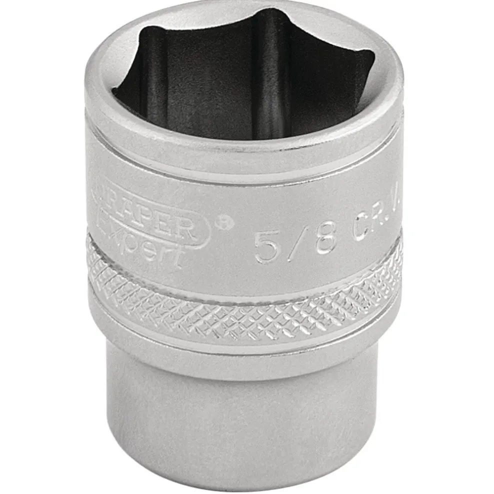 Draper Expert 6 Point Imperial Socket, 3/8" Sq. Dr., 5/8"