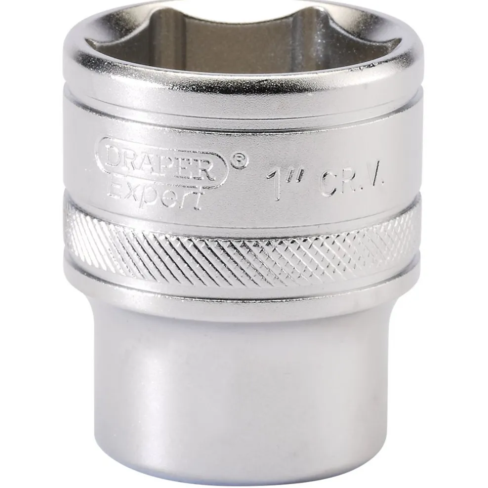 Draper Expert 6 Point Imperial Socket, 1/2" Sq. Dr., 1"