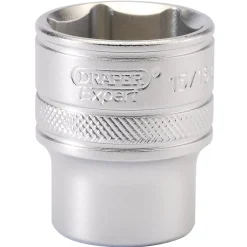 Draper Expert 6 Point Imperial Socket, 1/2" Sq. Dr., 15/16"