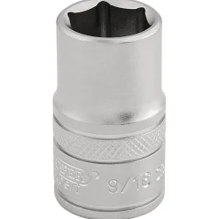 Draper Expert 6 Point Imperial Socket, 1/2" Sq. Dr., 9/16"