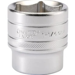 Draper Expert 6 Point Imperial Socket, 1/2" Sq. Dr., 1 1/4"