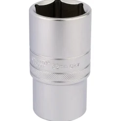Draper Expert 6 Point Metric Deep Socket, 1/2" Sq. Dr., 32mm