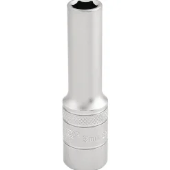 Draper Expert 6 Point Metric Deep Socket, 3/8" Sq. Dr., 8mm
