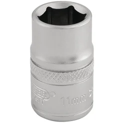 Draper Expert 6 Point Metric Socket, 3/8" Sq. Dr., 11mm