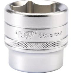 Draper Expert 6 Point Metric Socket, 1/2" Sq. Dr., 36mm