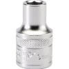 Draper Expert 6 Point Metric Socket, 1/2" Sq. Dr., 9mm