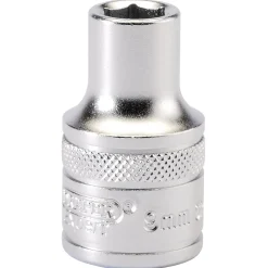 Draper Expert 6 Point Metric Socket, 1/2" Sq. Dr., 9mm