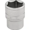 Draper Expert 6 Point Metric Socket, 1/2" Sq. Dr., 22mm