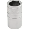 Draper Expert 6 Point Metric Socket, 1/2" Sq. Dr., 15mm