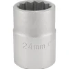 Draper Expert 12 Point Socket, 3/4" Sq. Dr., 24mm