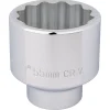 Draper Expert 12 Point Socket, 3/4" Sq. Dr., 55mm