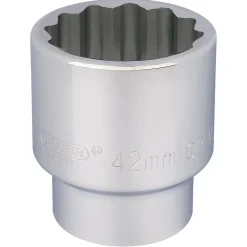 Draper Expert 12 Point Socket, 3/4" Sq. Dr., 42mm