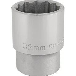 Draper Expert 12 Point Socket, 3/4" Sq. Dr., 32mm
