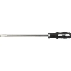 Draper Expert 'Pound Thru' Plain Slot Soft Grip Screwdriver, 10 x 250mm