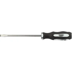 Draper Expert 'Pound Thru' Plain Slot Soft Grip Screwdriver, 6.5 x 150mm