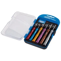 Draper Expert Precision Screwdriver Set, 3 x Plain Slot, 3 x Cross Slot (6 Piece)
