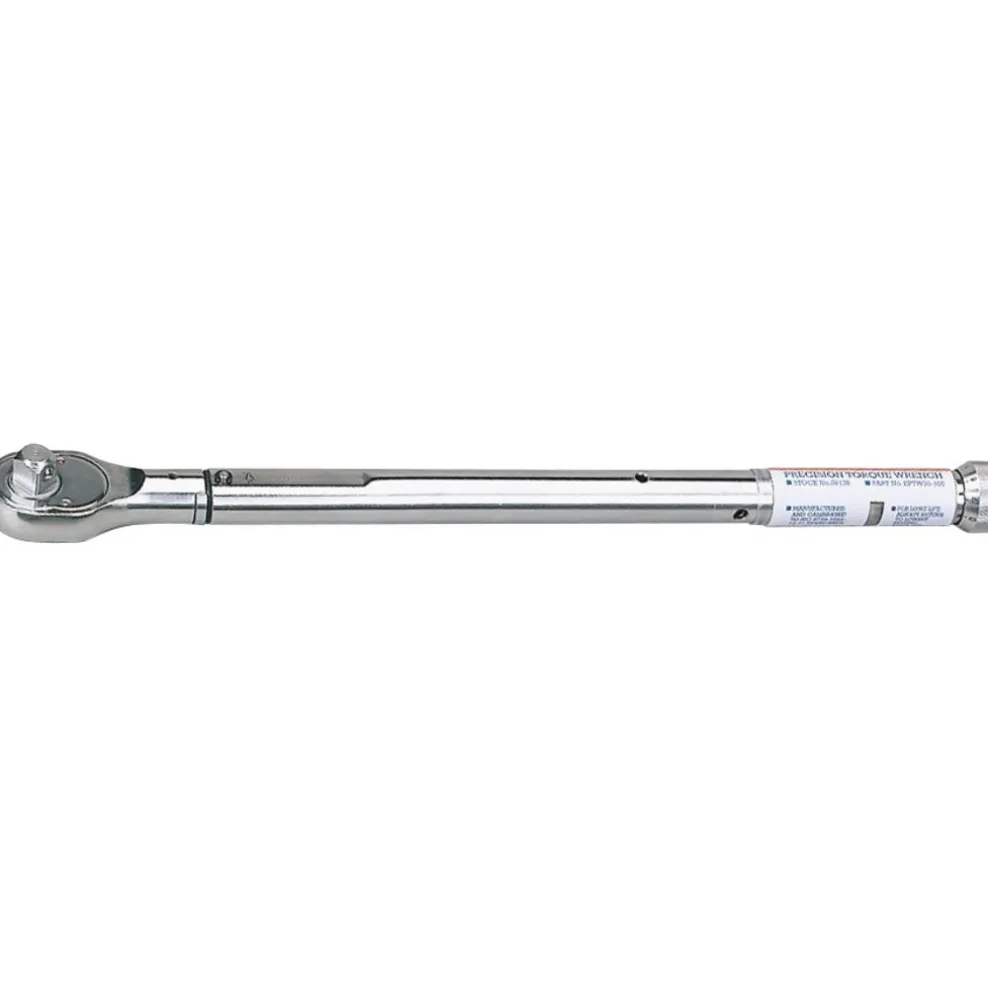Draper Expert Precision Torque Wrench, 1/2" Sq. Dr., 30 - 100Nm