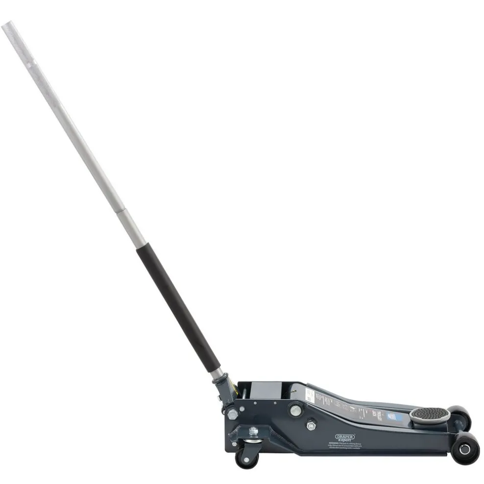 Draper Expert Professional Low Profile Garage Trolley Jack, 4 Tonne