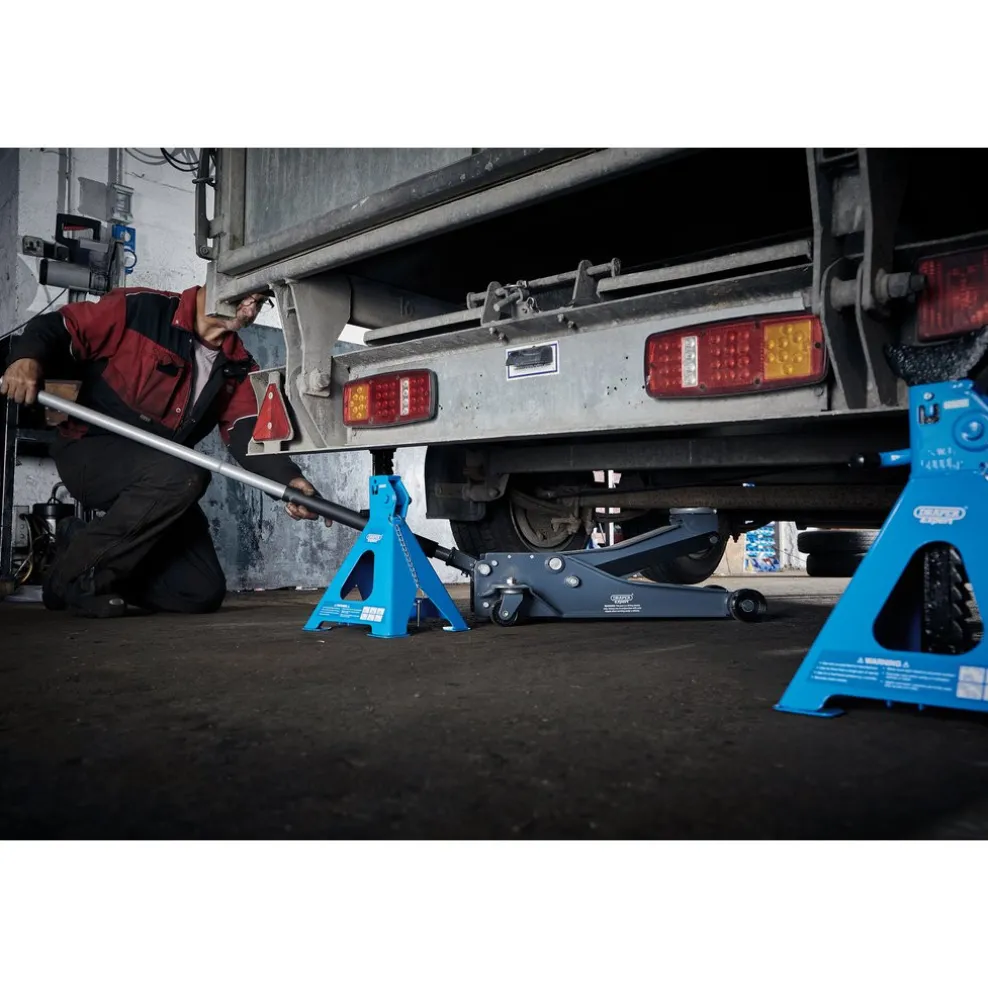 Draper Expert Professional Low Profile Garage Trolley Jack, 4 Tonne